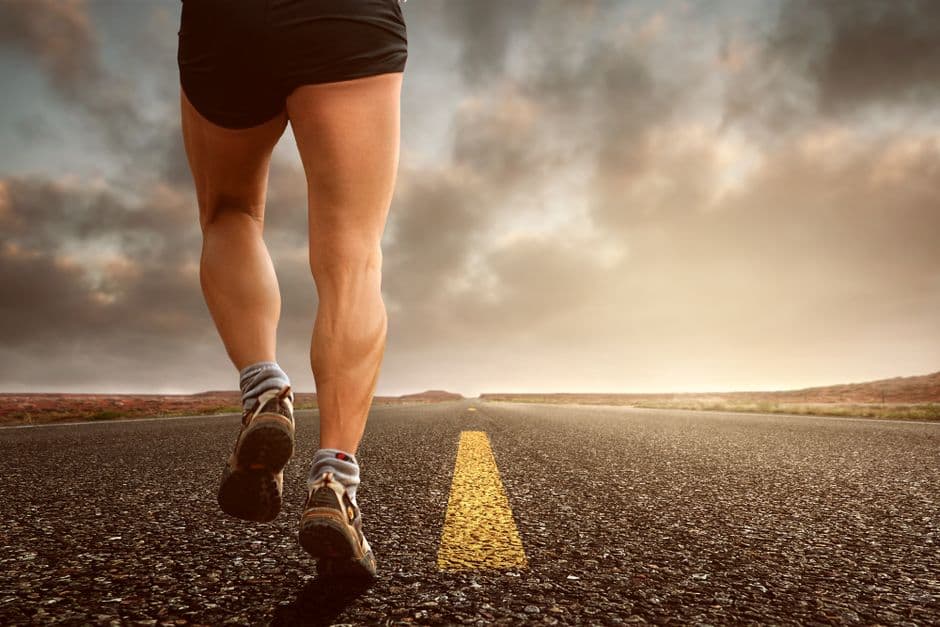 A runner outdoors